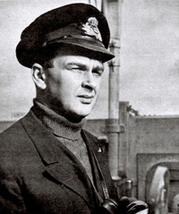 Lieutenant Commander Peter Scott RNVR